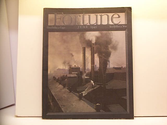 6/1/1941 Union Carbide plant photo cover by Dmitri Kessel.