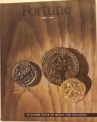 4/1/1948 Money and Inflation Cover by Arthur Lidov