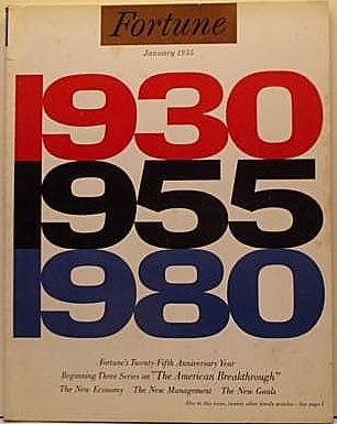 FOR550101.jpg 1/1/1955 Fortune's 25th Anniversary Year - Image 1