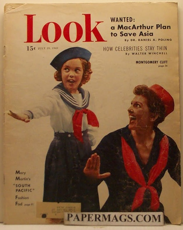 07-19-194 9 Mary Martin in South Pacific.