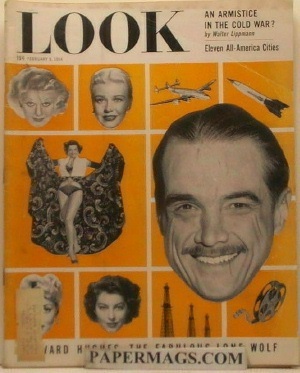 LOOK19540209.jpg 02-09-195 4 Howard Hughes - Image 1
