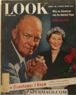 LOOK19550308.jpg 03-08-195 5 Ike and Mamie - Image 1