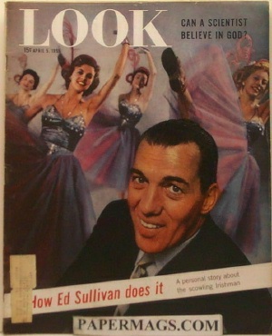 04-05-195 5 How Ed Sullivan Does It.