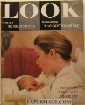 03-05-195 7 Princess Grace & baby.
