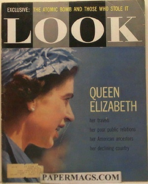 LOOK19571029.jpg 10-29-195 7 Queen Elizabeth. - Image 1