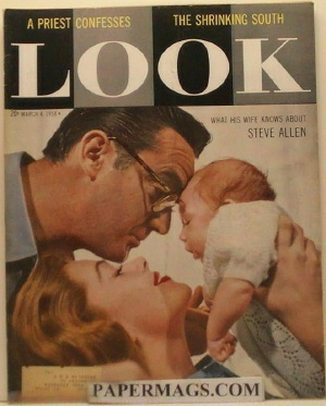 03-04-195 8 Steve Allen & Jayne Meadows