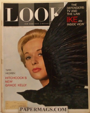 LOOK19621204.jpg 12-04-196 2 Tippi Hedren (in "The Birds"), - Image 1