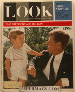 LOOK19631203.jpg 12-03-196 3 The President and His Son - Image 1