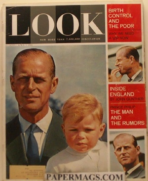04-07-196 4 Prince Philip & Prince Andrew.