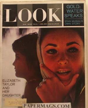 04-21-196 4 Elizabeth Taylor and her Daughter.