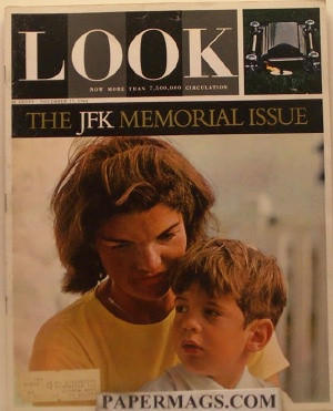 11-17-196 4 JFK Memorial Issue (Jackie & JFK Jr.).