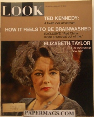 LOOK19660208.jpg 02-08-196 6 Elizabeth Taylor (in "Virginia Woolf"). - Image 1