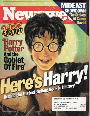 07/17/2000 Harry Potter and the Goblet of Fire