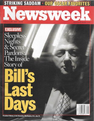 02/26/2001 02/26/200 1 Bill’s last days