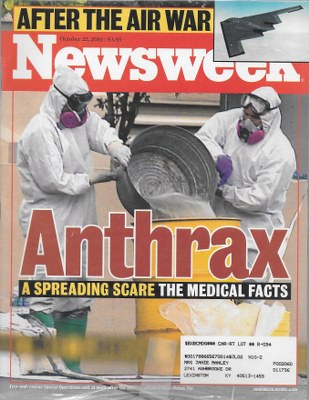 10/22/2001 10/22/200 1 Anthrax