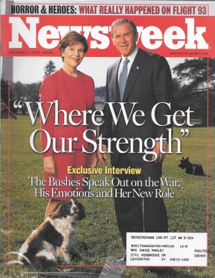 12/03/2001 12/03/200 1 Bush’s