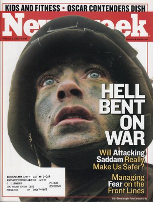 02/03/2003 02/03/200 3 Hell Bent on War