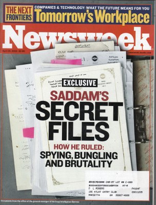 04/28/2003 04/28/200 3 Saddam’s secret files