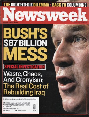 11/03/2003 11/03/200 3 Bush’s 87 billion Mess