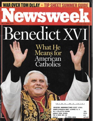 05/02/2005 05/02/200 5 Benedict XVI