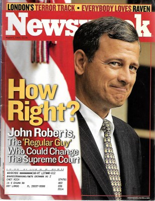 08/01/2005 08/01/200 5 John Roberts