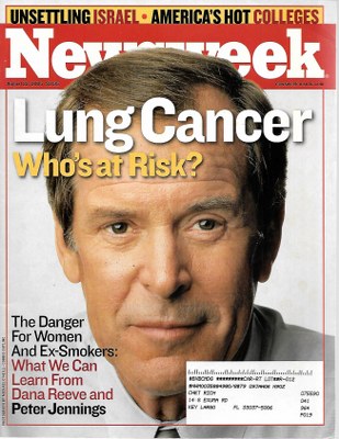 08/22/2005 08/22/200 5 Lung Cancer