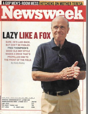 09/10/2007 09/10/200 7 Fred Thompson