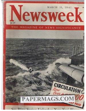 03/31/1941 Sea Blitz new Natzi Blows
