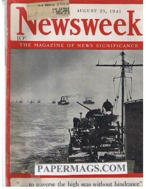 08/25/1941 High Seas without Hindrance