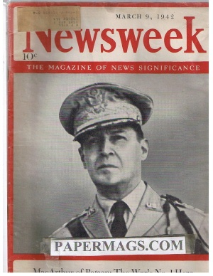 03/09/1942 Mac Arthur of Bataan
