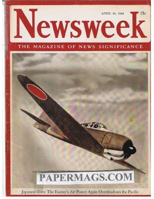 04/26/1943 Japanese Zero