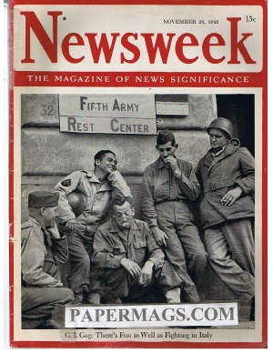 11/29/1943 Fifth Army Rest Center