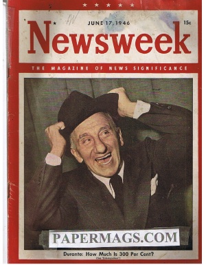 06/17/1946 Durante: How Much is 300 Per Cent?