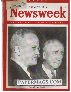 NW460819.jpg 08/19/1946 Men of Two Worlds (Molotov & Byrnes) - Image 1