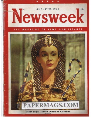 08/26/1946 Vivien Leigh: Scarlett OHara to Cleopatra
