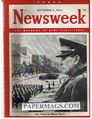 NW460902.jpg 09/02/1946 Tito: Peace at Whose Price - Image 1