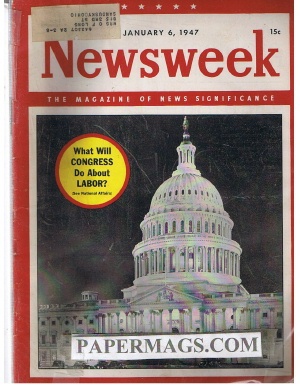 01/06/1947 Congress and Labor