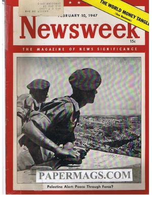 02/10/1947 Palestine Alert: Peace Through Force?
