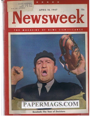 04/14/1947 Baseball; The year of decisions