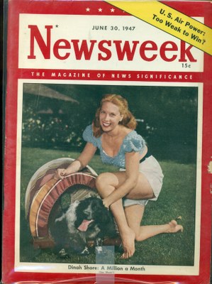 6/30/194 7 Dinah Shore