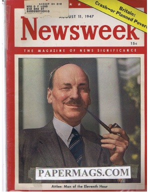 08/11/1947 Attlee: Man of the Eleveth Hour