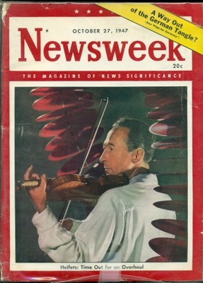 10/27/1947 10/27/194 7 Heifetz