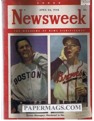 04/26/1948 Boston Baseball Managers: Hardened to Headaches