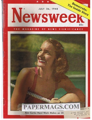 07/26/1948 Ann Curtis: Hard work makes an olympian