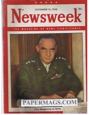 09/13/1948 General Clay: Bargaining on Berlin