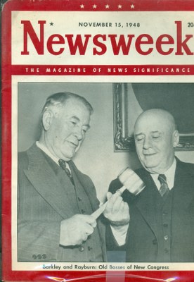 NW481115.jpg 11/15/1948 Barkley & Rayburn: Old Bosses of New Congress - Image 1