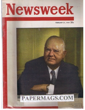 NW490221.jpg 02/21/1949 Herbert Hoover - Image 1
