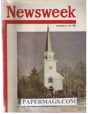 NW491226.jpg 12/26/1949 Christmas: More Millions Are Flocking to Church - Image 1