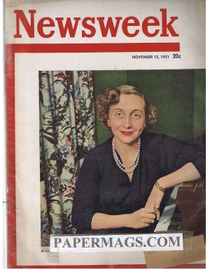 11/12/1951 Margaret Truman: White house career girl