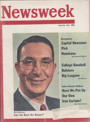 05/26/1952 Estes Kefauver: Can He Beat the Bosses?
